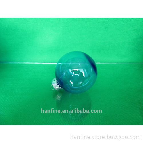 NIce design christmas ball/PET material/multi color/67mm/80mm/100mm